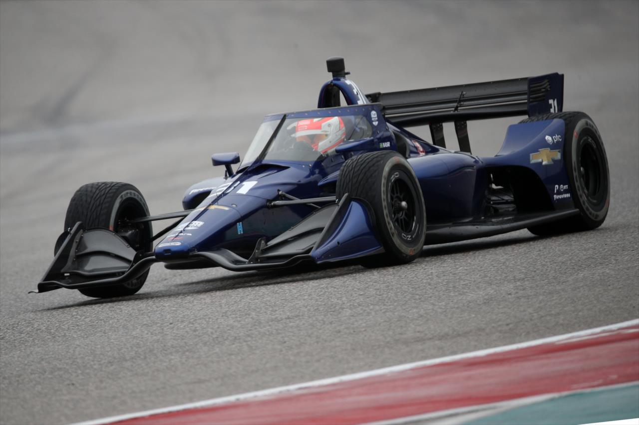 Felipe Nasr on course during the Open Test at Circuit of The Americas in Austin, TX -- Photo by: Chris Graythen (Getty Images)